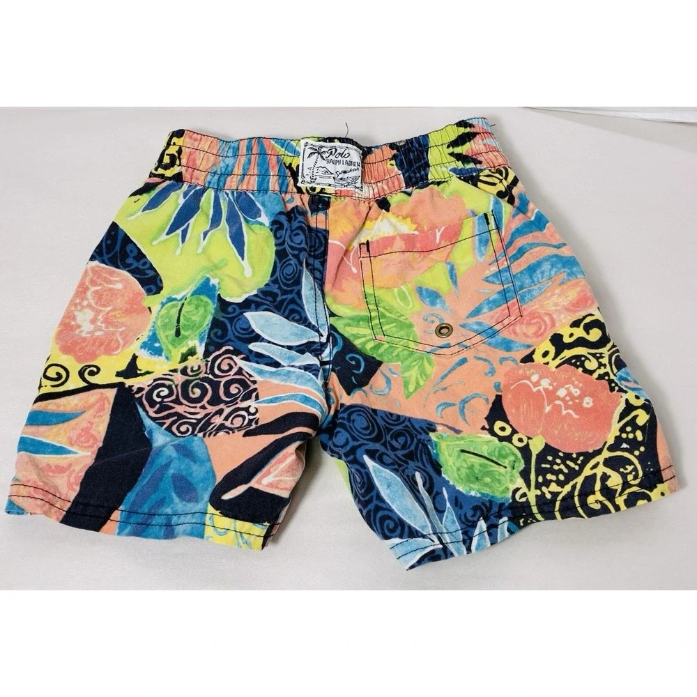 Polo Ralph Lauren  It's‎ Swim Shorts 4T Boys Tropical Beach Vacation